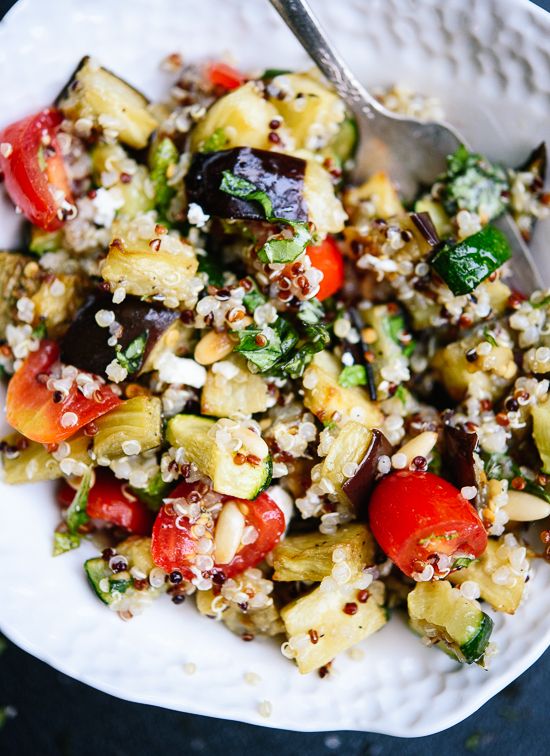 Quinoa caponata