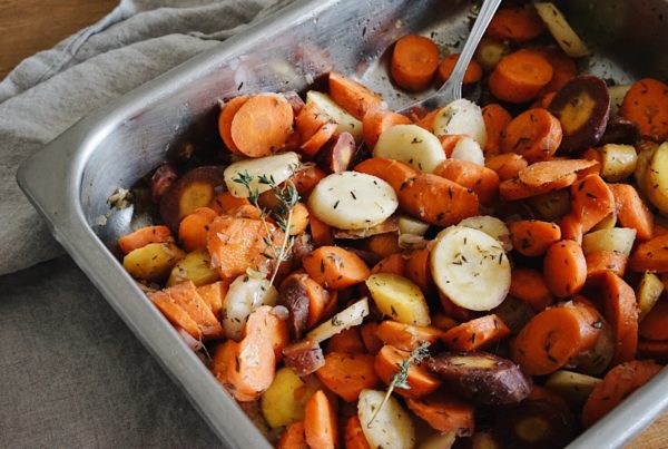 Roasted Heirloom Carrots (V-GF-DF)